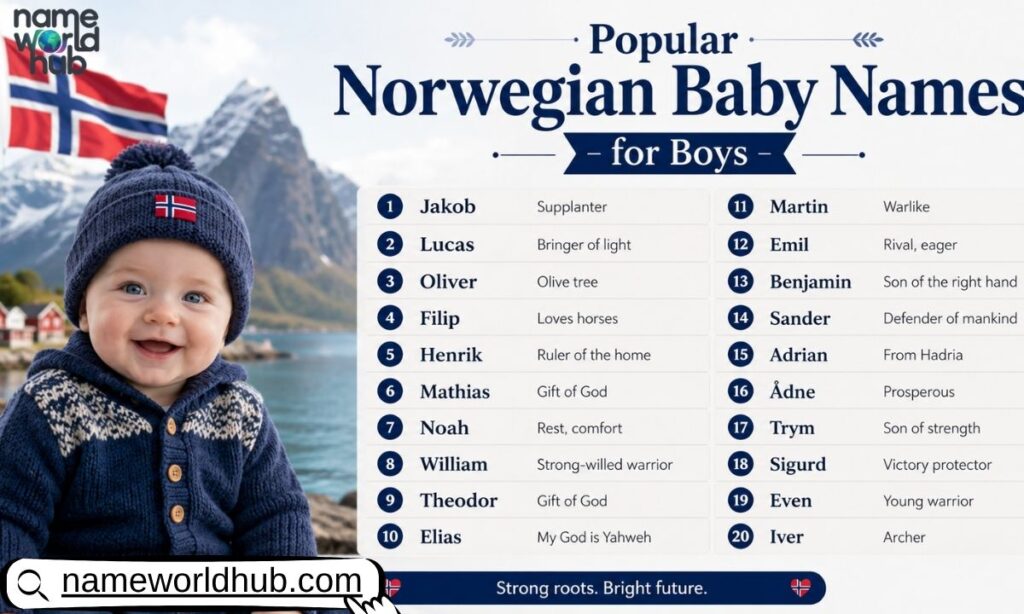 Popular Norwegian Baby Names for Boys