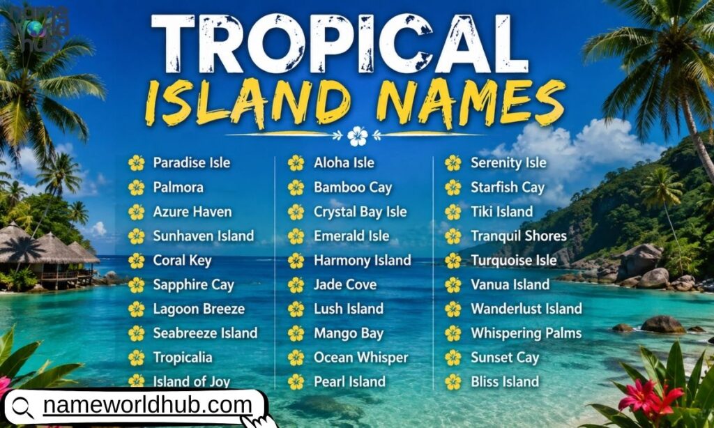 Tropical Island Names