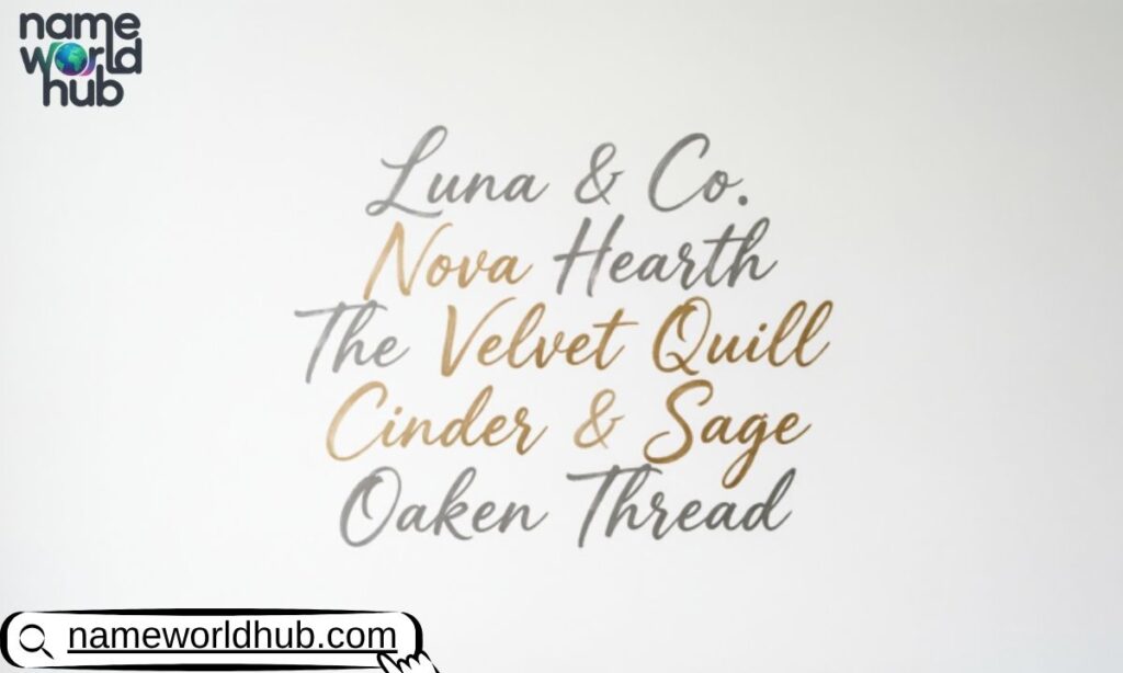 Unique Store Name Ideas
