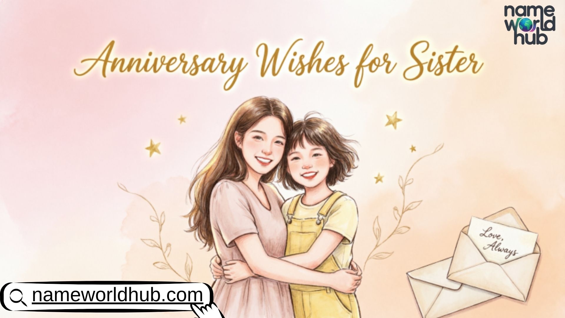 Anniversary Wishes for Sister