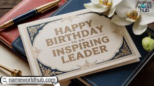 Birthday Wishes for Boss