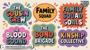 Group Names for Cousins
