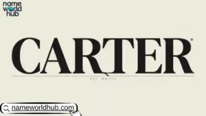 Carter Name