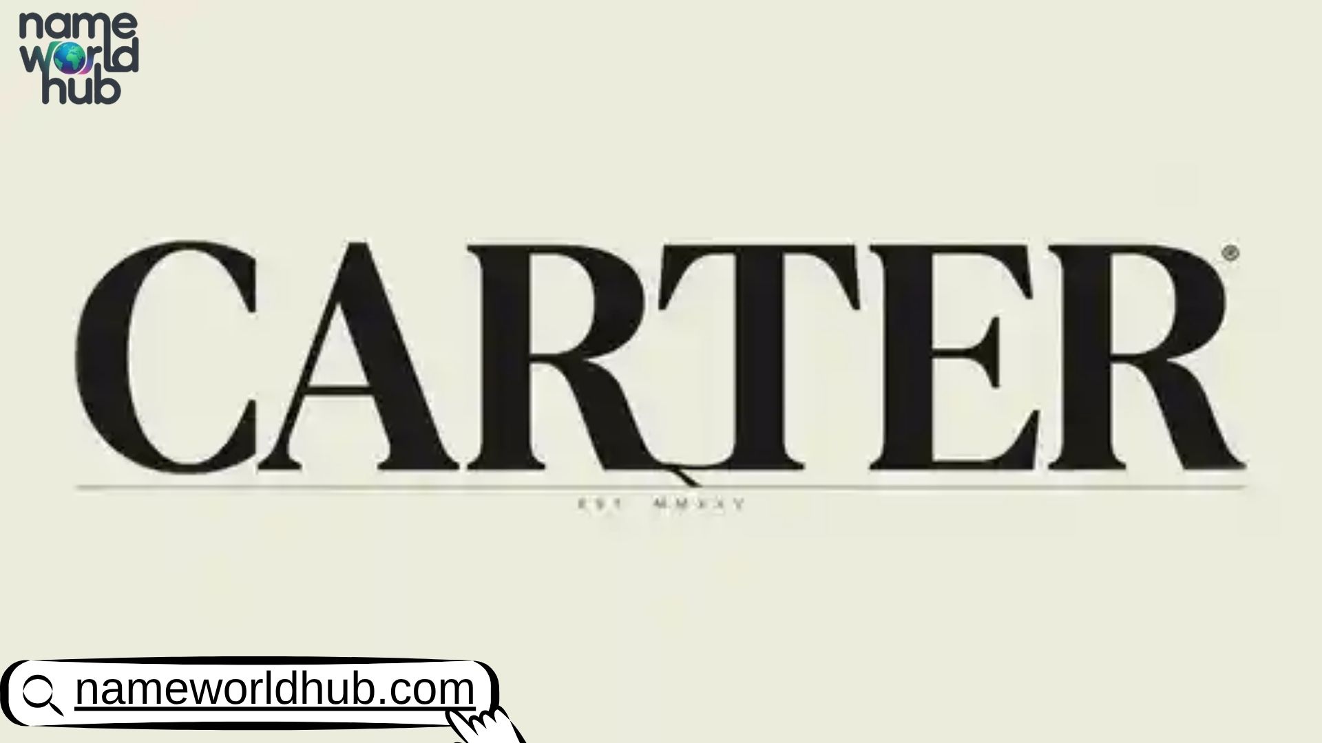 Carter Name