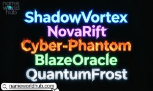 Cool Fortnite Names