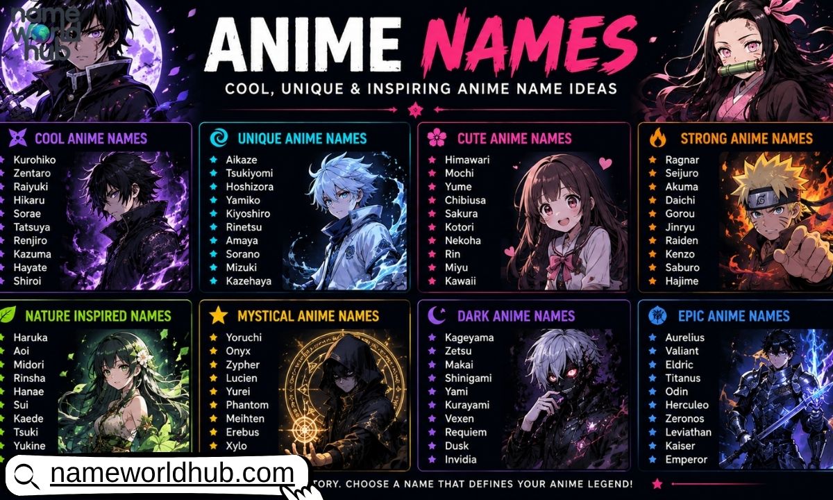 Anime Names