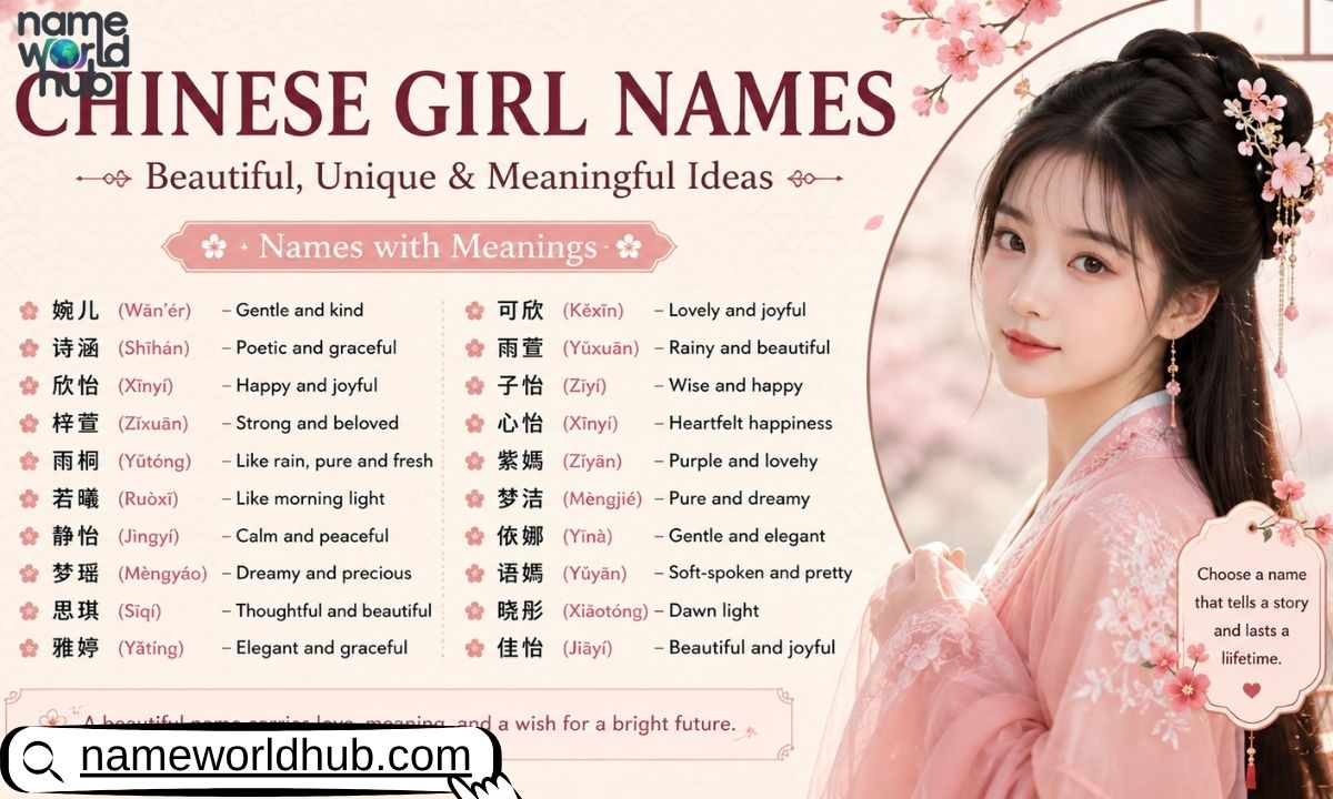 Chinese Girl Names
