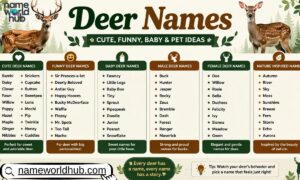 Deer Names