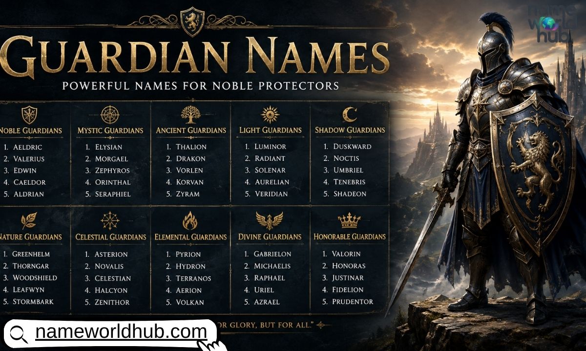 Guardian Names