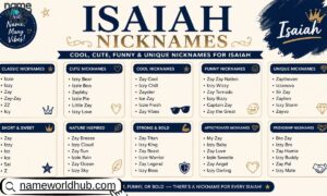 Isaiah Nicknames