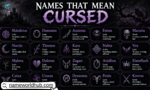 Names That Mean Cursed