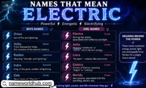 Names That Mean Electric