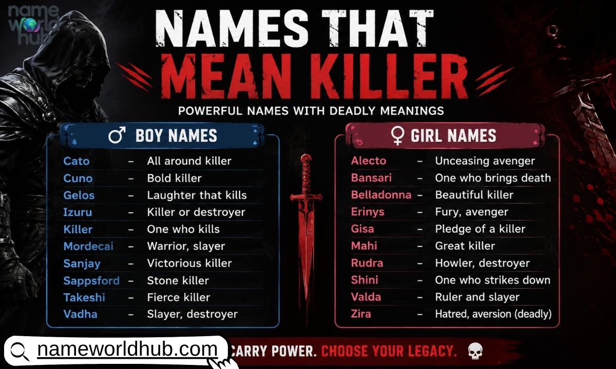 Names That Mean Killer